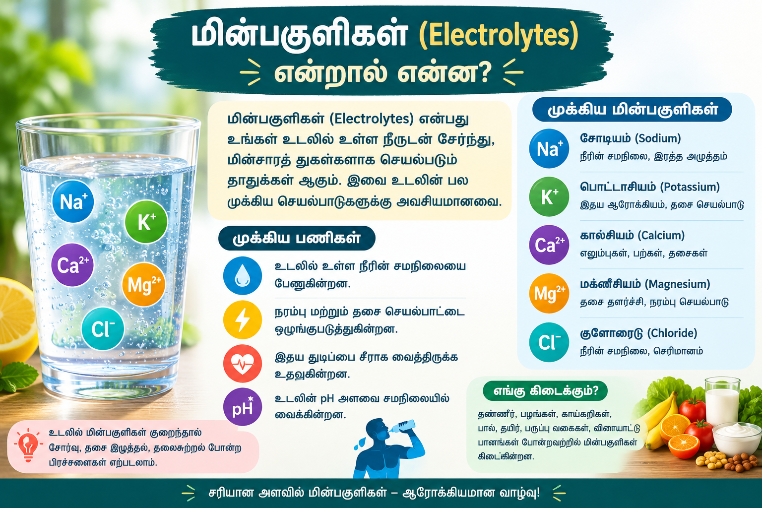 மின்பகுளிகள் (Electrolytes) என்றால் என்ன?